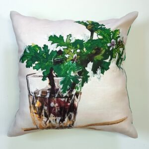 50 Shades of Geranium #6 Cushion